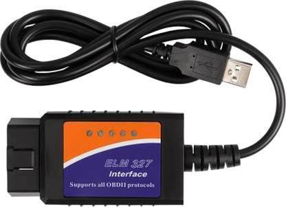 Xsentuals Elm327 USB Obd2 OBD-II Car Diagnostic Scanner for PC/Computer OBD Interface