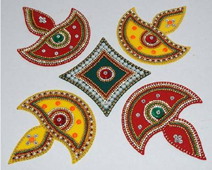 madhulica R-26 DIYA RANGOLI Rangoli Stencil