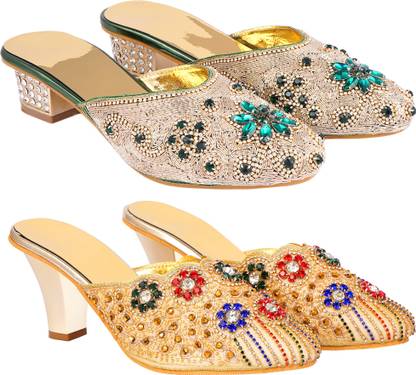 Women Multicolor Heels