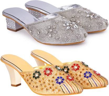 Women Multicolor Heels