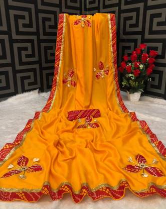 Embellished Fashion Art Silk Saree