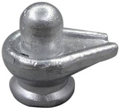 Sitare 21.5 grams Pure Mercury Parad Shivling Decorative Showpiece  -  1.8 cm