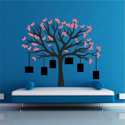 décor nirmal 79 cm Large family tree wall sticker for livingroom multicolor full waterproof covering area[] Self Adhesive Sticker