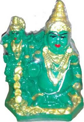 tskutty GREEN GUBERA LAKSHMI Decorative Showpiece  -  10 cm