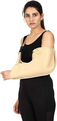 HOME SMART Arm Sling Pouch with Breathable and Comfortable for Injury and Pain Relief (1Pc) Arm Support