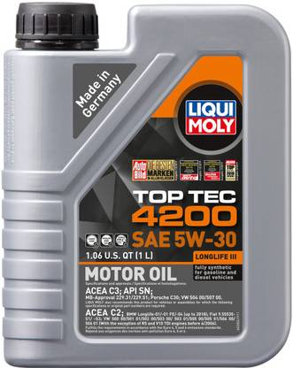 Liqui Moly Top Tec 4200 5W30 Top Tec 4200 5W30 High Performance Engine Oil