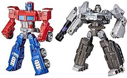 TRANSFORMERS Toys Heroes and Villains Optimus Prime and Megatron 2