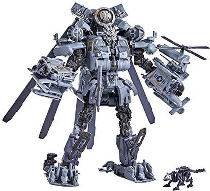 TRANSFORMERS Toys Studio Series 73 Leader Class Revenge of The Fallen Grindor and Ravage Action Figure