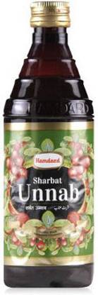 Hamdard Sharbat Unnab (500ml) PACK OF 3