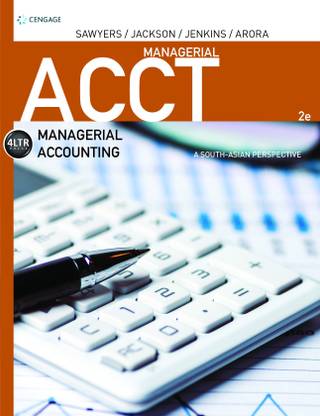 Managerial Acct a South-Asian Perspective with Coursemate