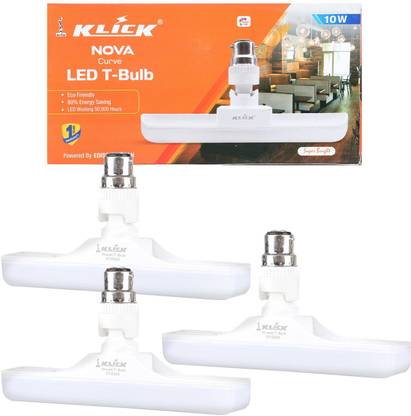 KLICK 10 Watt Flat T LED LED Light Linear LED Lamp for Home & Offices (Creamy White) Recessed Ceiling Lamp