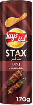 Lay's Stax BBQ Imported 170gms Chips