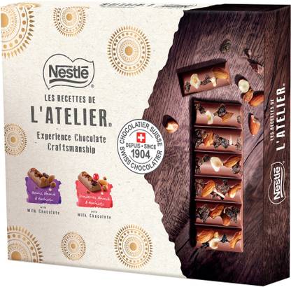 NESTLE Latelier Milk Chocolate Bars