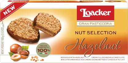 LOACKER Specialty Hazelnut Biscuit Cookies Biscuit