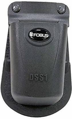 Fobus DSS1 Variable Single Mag Pouch for 9mm & .40 Single-Stack Single Magazine Pouch Pistol/Gun Cover Free Size