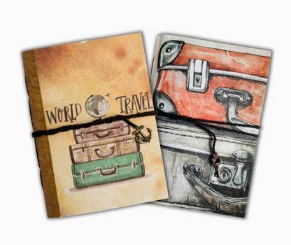 SP CREATION Handmade diary with Mattel charm A5 Diary No 92 Pages