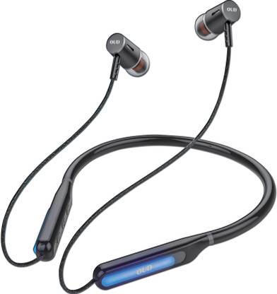 OUD Wireless LED Neckband with Crash 36Hrs Music Time OD-NB73B-N4 Bluetooth Gaming