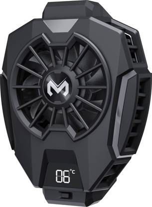 Ebug Tablet Semiconductor Heatsink Cooler With Display Temperature Heatsink Fast Cooler Fan for Ipads Tablets  Joystick