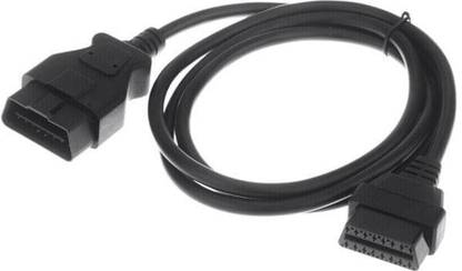 Xsentuals OBD-II 16Pin Extension Cable 1 meter length OBD Interface