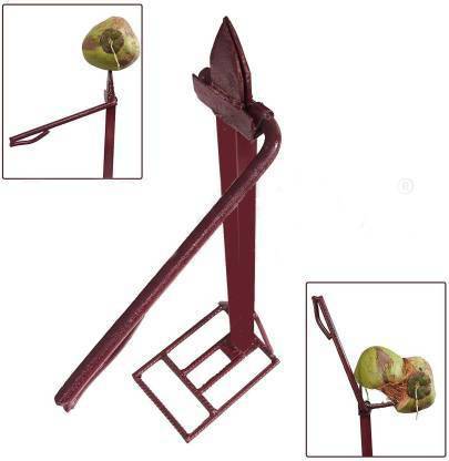 PAXMER coconut husk peeler/remover/coconut outer shell extractor/thenga para-metal (multi colour) Straight Peeler
