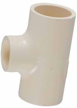 advancedestore 1.5 thickness pvc electric current fitting pipe ( inner dia : 0.75 inch ) , T pipe, pack of 20 3-Way Tee Pipe Joint