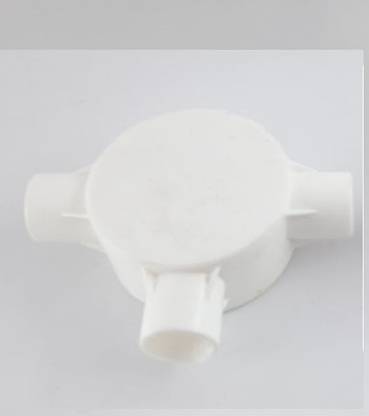 advancedestore 1.5 thickness pvc electric current fitting pipe ( inner dia : 1 inch ) , JUNCTION BOX-3 hole, pack of 6 15 mm Plumbing Pipe