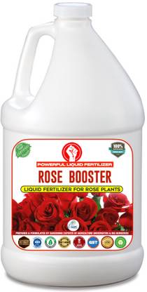 Erwon Rose Boster, Premium Essential Powerful Liquid Fertilizer for the Best Growth of Rose Plants with Flowering Nutrients and Charged Micro-organism Fertilizer
