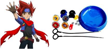 Authfort Beyblade Arena Spinning Top Metal Fight Beyblade Metal Fusion (Multicolor)