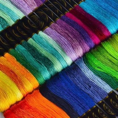 Lucknow Crafts Multicolor Thread