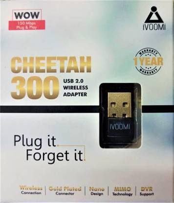iVoomi Cheetah 150 Mbps 2.0 USB Wifi Adapter USB Adapter