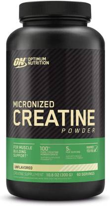 Optimum Nutrition Micronized Creatine Monohydrate Powder,Unflavored Keto Friendly
