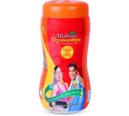 Multani Chyawanbhog Enriched With Kesar (Sugar Free) | Builds Strength, Stamina - 900gm