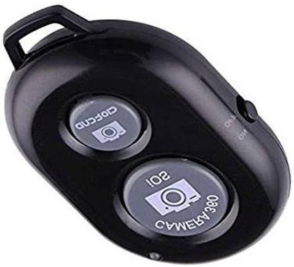 Cos Theta Wireless Bluetooth Shutter Button Selfie Remote Supported Camera Remote Control Camera Remote Control (Black)  Camera Remote Control