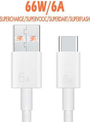 Safa USB Type C Cable 1 m 66W/6A SUPER FAST CHARGING CABLE TYPE-C SUPPORT SUPERCHARGE/SUPERVOOC/SUPERDART/SUPERFLASH/FLASH CHARGING/VOOC/DART/DASH/WARP/FLASH/TURBO/SONIC/HYPER/RAPID FOR REALME 7,X7,X7MAX,X7PRO,X3,X50PRO,8PRO,GT MASTER EDIITION,GT NEO2,NARZO 20PRO, VIVO X50,X50PRO,X60,X60PRO,X60PROPLUS,X70PROPLUS,iQOO 3,7,Z3,Z5,