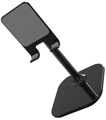 FEPPO Smart Cell Phone Stand Tall -Angle View and Height Adjustable Tablet Phone Holder Stand Compatible with iPhone Android Smart Phone -Black Mobile Holder