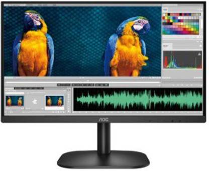 AOC 54.61 cm (21.5 Inch) Full HD VA Panel Monitor (22B2HN 21.5 inch Ultra Slim Full HD monitor with Adaptive Sync)