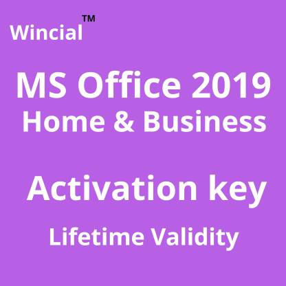 wincial Office 2019 Home and Business Activation key For Mac