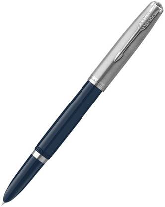 PARKER 51 MIDNIGHT BLUE RESIN CT FOUNTAIN PEN – FINE NIB Fountain Pen