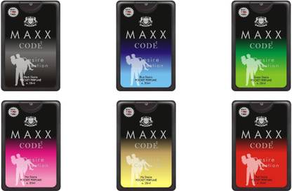 maxxcode MAXX CODE POCKET PERFUME PACK OF 6 Perfume  -  10 ml