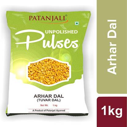 PATANJALI Organic Toor/Arhar Dal (Whole)