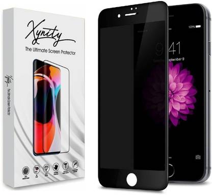 XYNITY Edge To Edge Tempered Glass for Apple iPhone 8 Plus, Apple iPhone 7 Plus, Apple iPhone 6 Plus