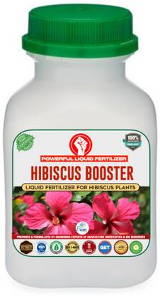 Erwon Hibiscus Booster, Premium Essential Powerful Liquid Fertilizer for the Best Growth of Hibiscus Plants with Flowering Nutrients and Charged Micro-organism Fertilizer