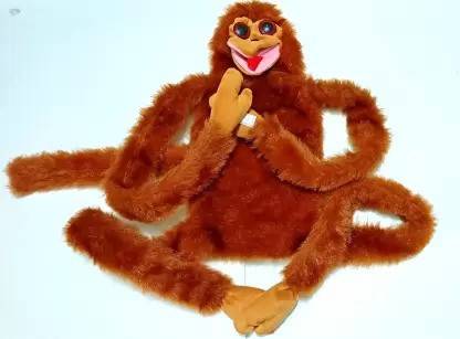 A SARKAR MAGIC SHOP VENTRILOQUISM TALKING MONKEY PUPPET / VENTRILOQUIST MONKEY PUPPET 1 Magic Tricks