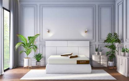 SLEEPHILL Earth Orthopedic Cool Gel 8 inch Double Memory Foam Mattress