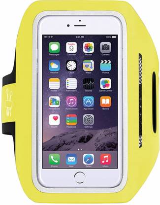 TANTRA Arm Band Case for like iphone 4, 5, 6 and 6s), Enhandz Yellow Arm Band 4.7 inches