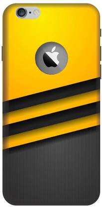 URCHIN Back Cover for iphone 6 cut Abstrect, Pattern, Colour, Solid, Black, Cool