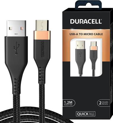 DURACELL Micro USB Cable 1.2 m DU046