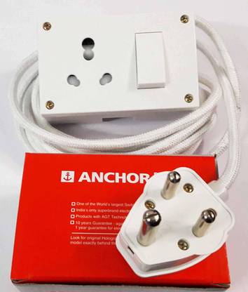 Anch Power Board 1 Socket Extension Boards