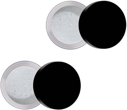 GFSU COMVO OF TWO PERFECT MATTE FINISH WHITENING SHIMMER WHITE LOOSE POWDER HIGHLIGHTER Highlighter