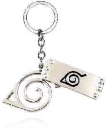 Blue Aura Naruto Headband & Leaf Keychain (combo leaf & headband) Key Chain